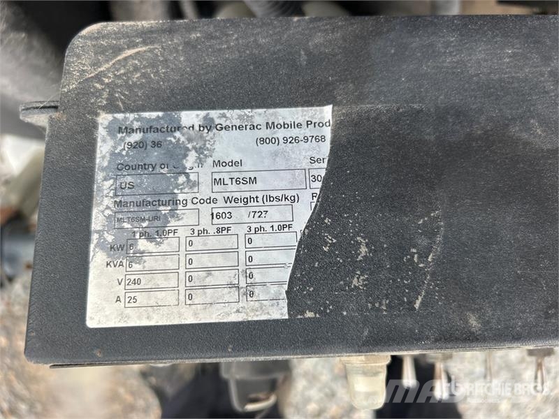 Generac 6 kW Light Tower 照明燈