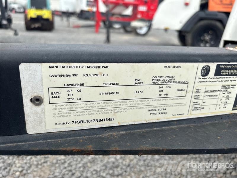 Generac 6 W Light Tower Mobiilsed valgustusseadmed