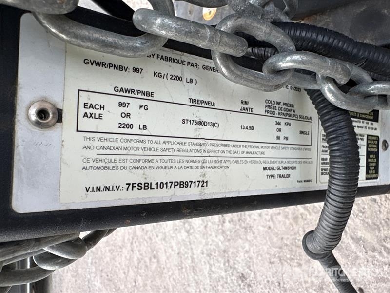 Generac GLT4 3.3 kW Light Tower Osvětlovací stožáry