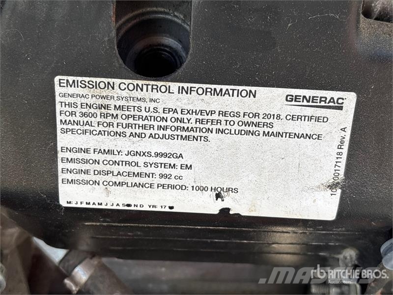 Generac GP1500E 15 kW Portable Generator Set Andere Generatoren