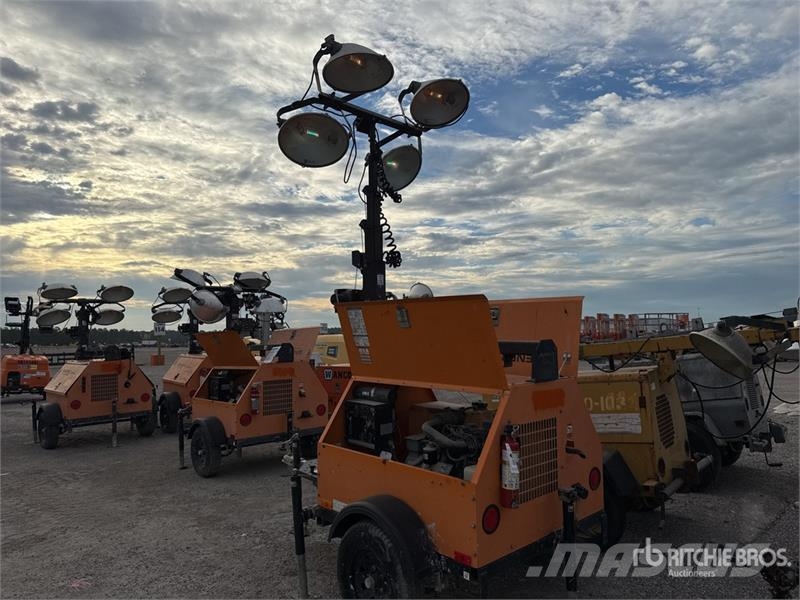 Generac MLT4060KV 6 kW Light Tower Valopylväät