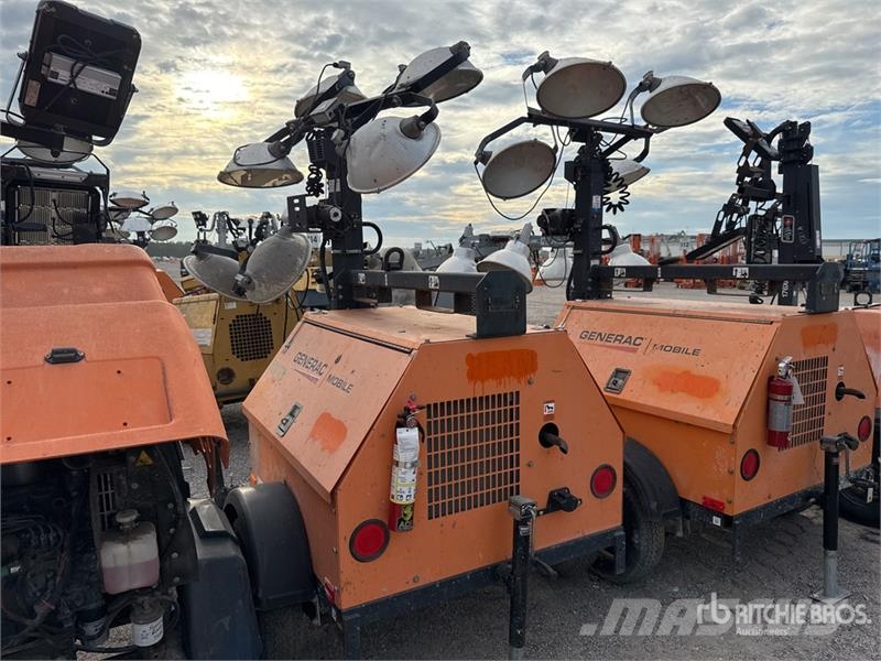 Generac MLT4060KV 6 kW Light Tower Valopylväät