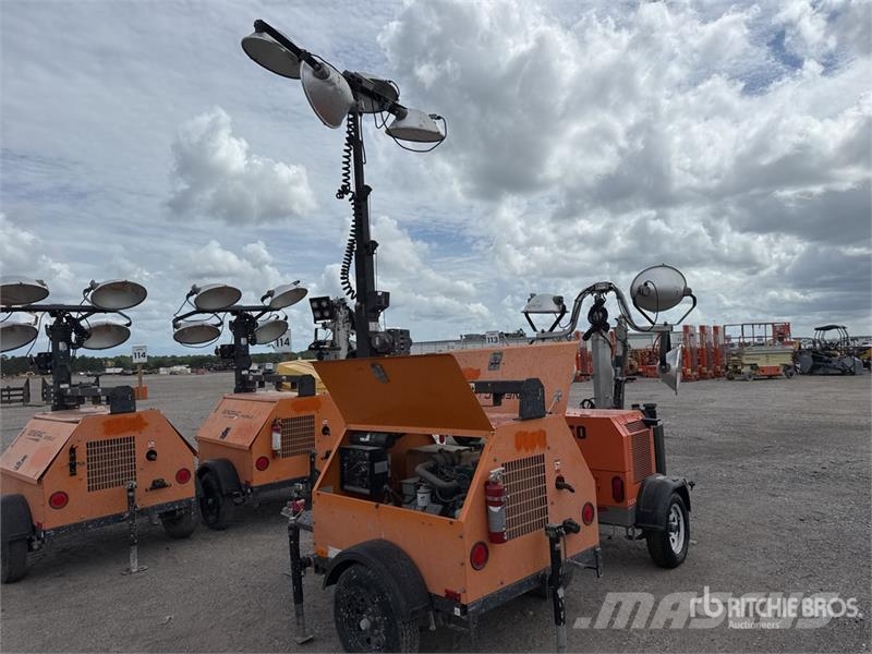 Generac MLT4060KV 6 kW Light Tower Valopylväät