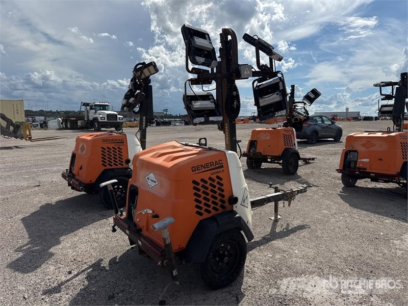 Generac MLT6SKDS 6 kW Light Tower Osvetľovacie stožiare