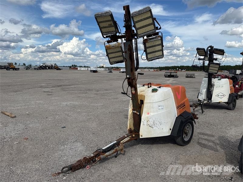 Generac MLT6SKDS 6 kW Light Tower Osvetľovacie stožiare