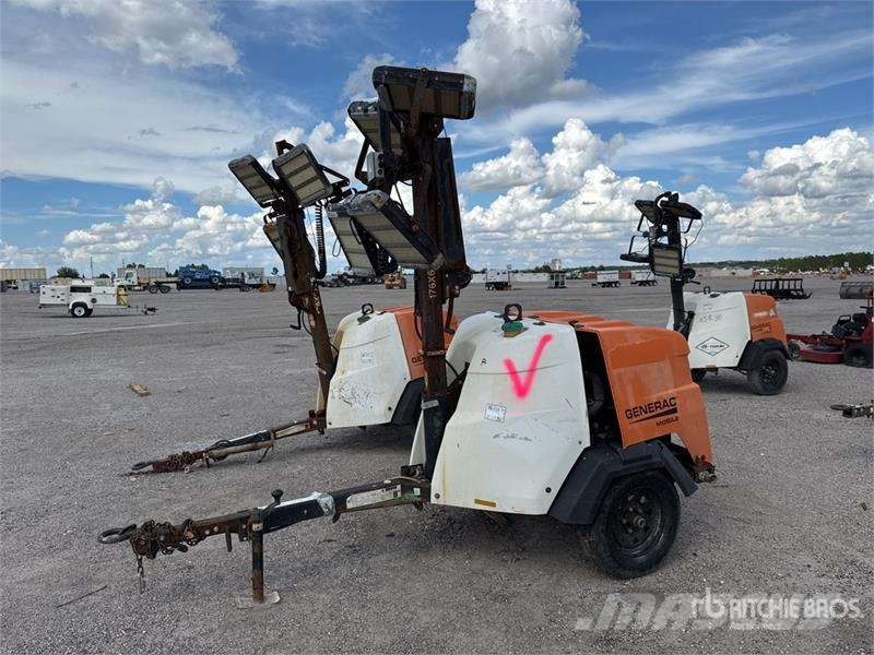 Generac MLT6SKDS 6 kW Light Tower Osvetľovacie stožiare