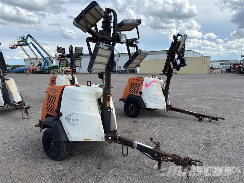 Generac MLT6SKDS 6 kW Light Tower Osvetľovacie stožiare