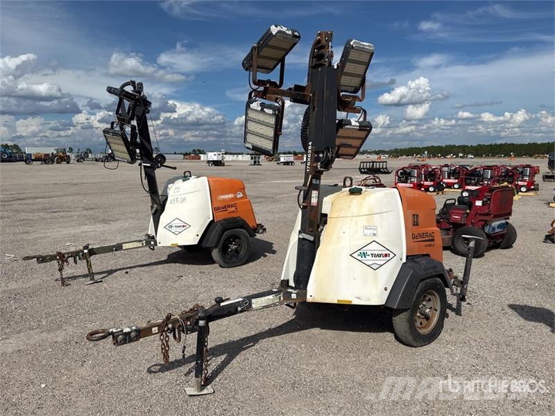 Generac MLT6SKDS 6 kW Light Tower Osvetľovacie stožiare
