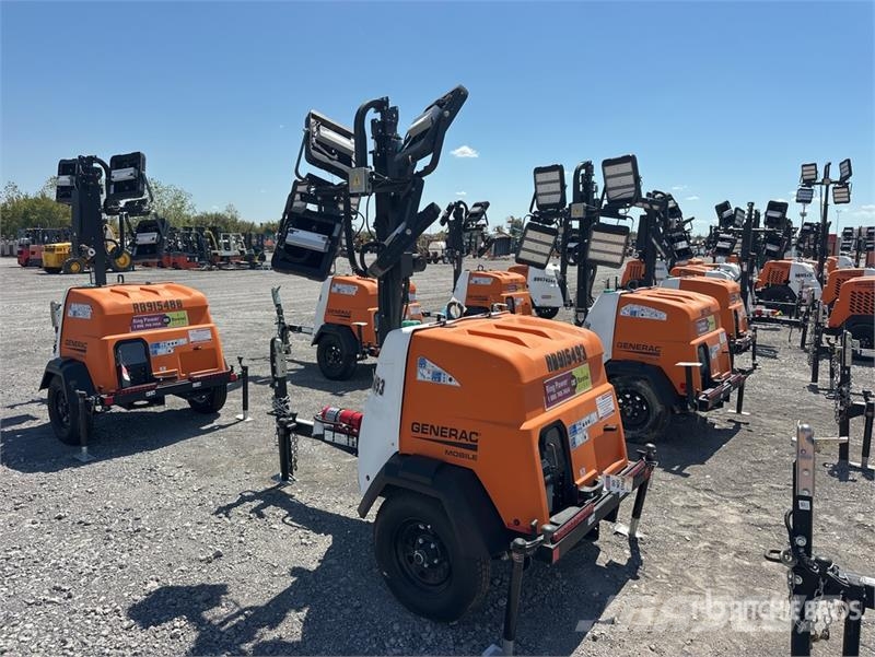 Generac MLTS 2.5 kW Light Tower Mobiilsed valgustusseadmed