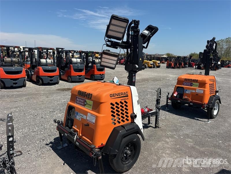 Generac MLTS 2.5 kW Light Tower Mobiilsed valgustusseadmed