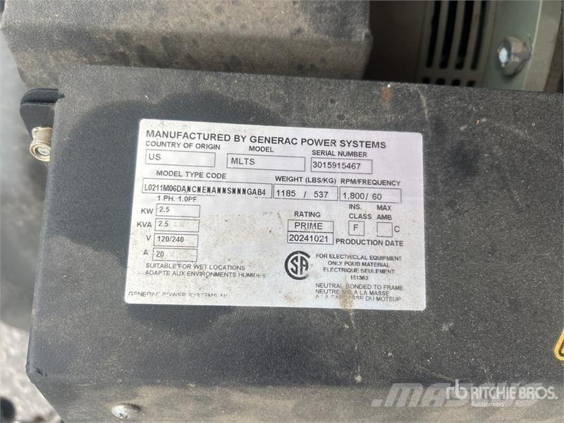Generac MLTS 2.5 kW Light Tower Light towers