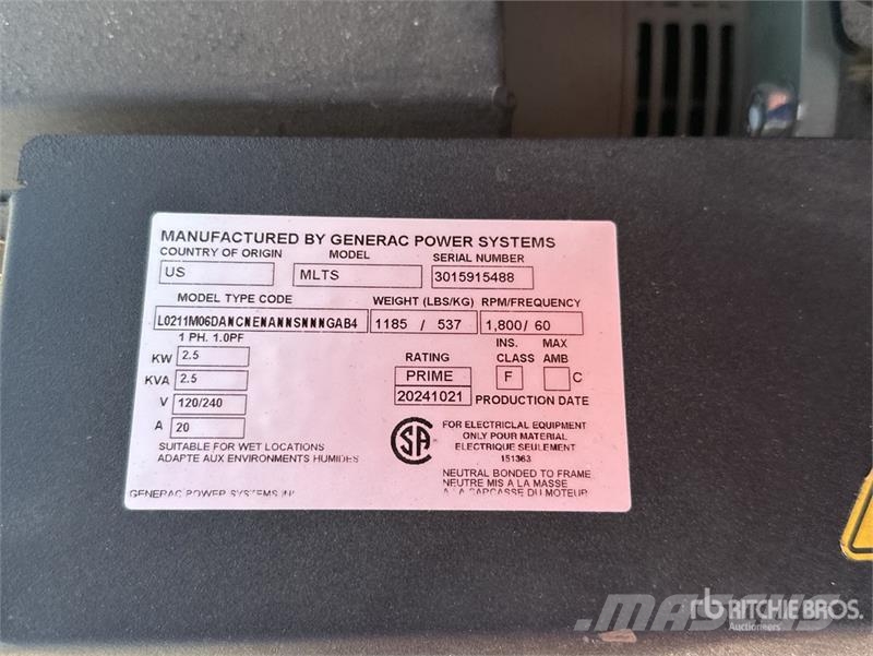 Generac MLTS 2.5 kW Light Tower Light towers