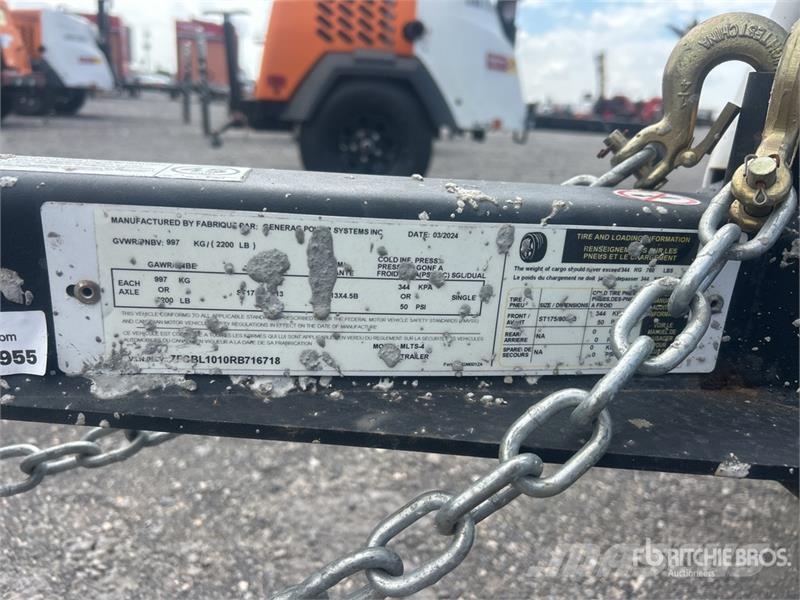 Generac MLTS-4 2.5 kW Light Tower Light towers