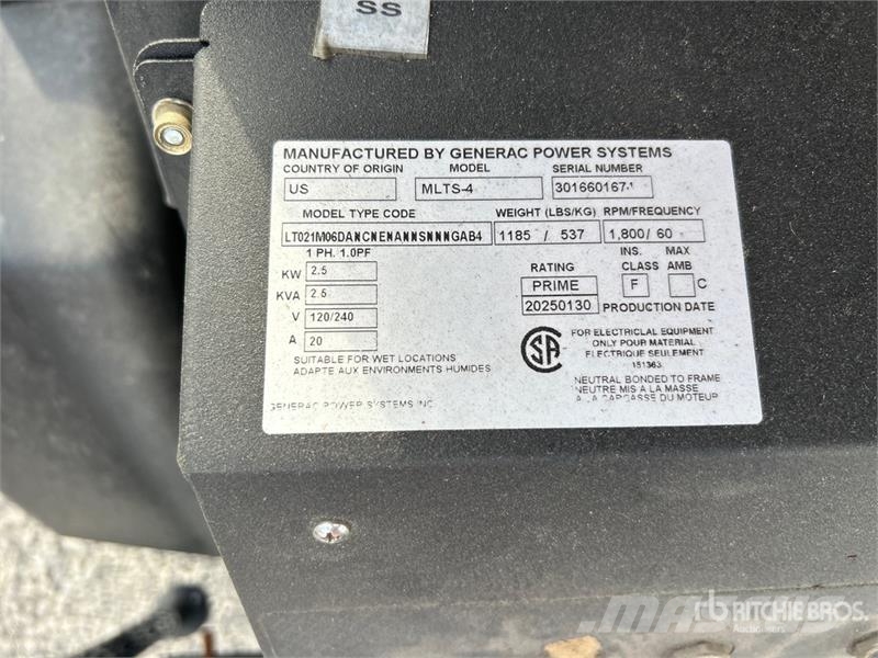 Generac MLTS-4 2.5 kW Light Tower Осветительные установки