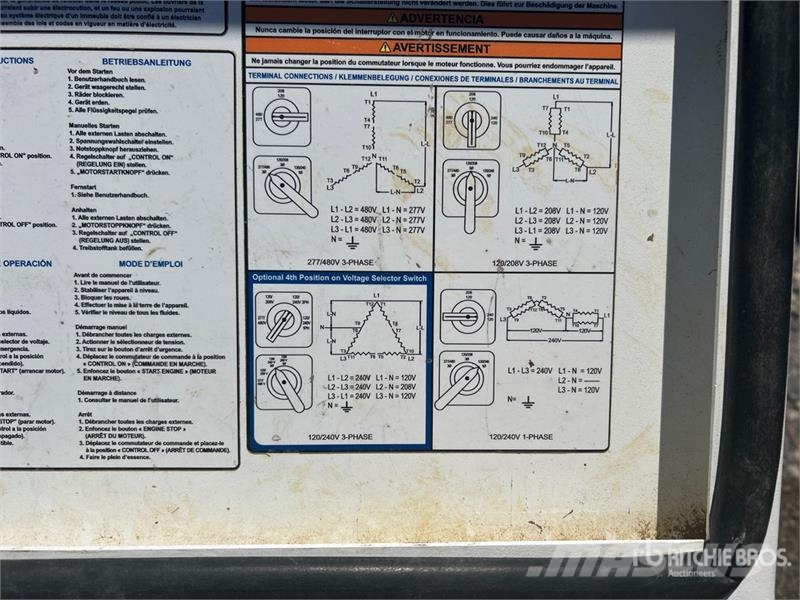 Generac MMG55DF4 44 kW Mobile Generator Set Dizel agregati