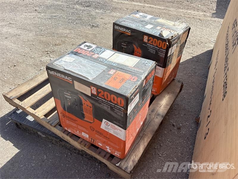 Generac of (2) Generac 2000 Portable Power Station Portabl Otros generadores