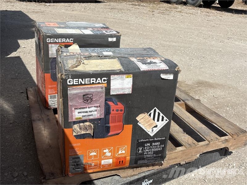 Generac of (2) Generac 2000 Portable Power Station Portabl Otros generadores
