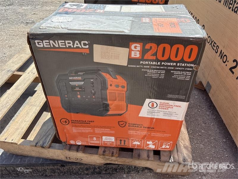 Generac of (2) Generac 2000 Portable Power Station Portabl Otros generadores