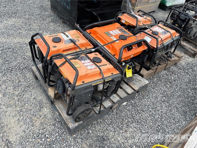 Generac of (5) Generac Portable Generator Set Altri generatori