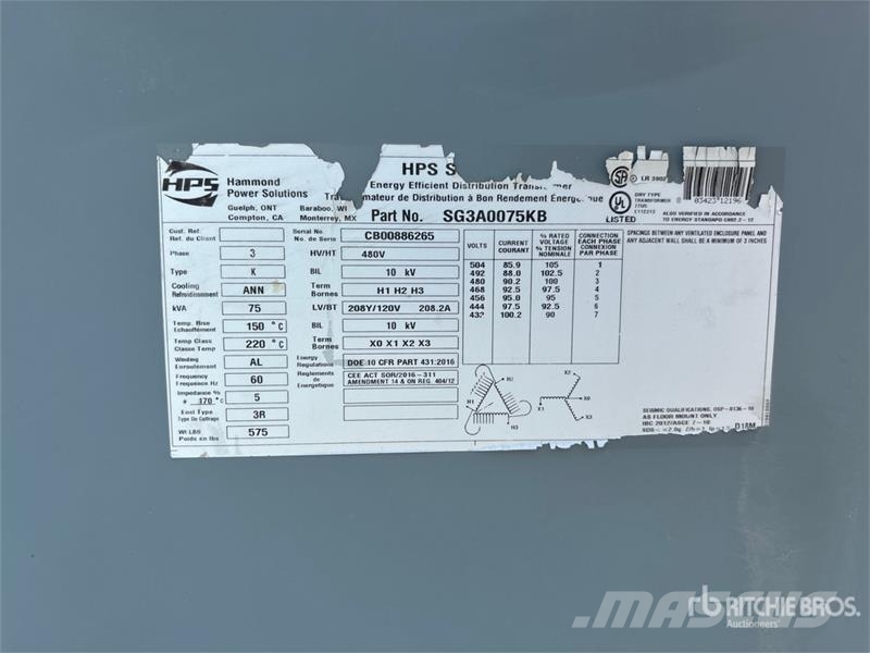General Electric Distribution Panel Компоненты строительной техники