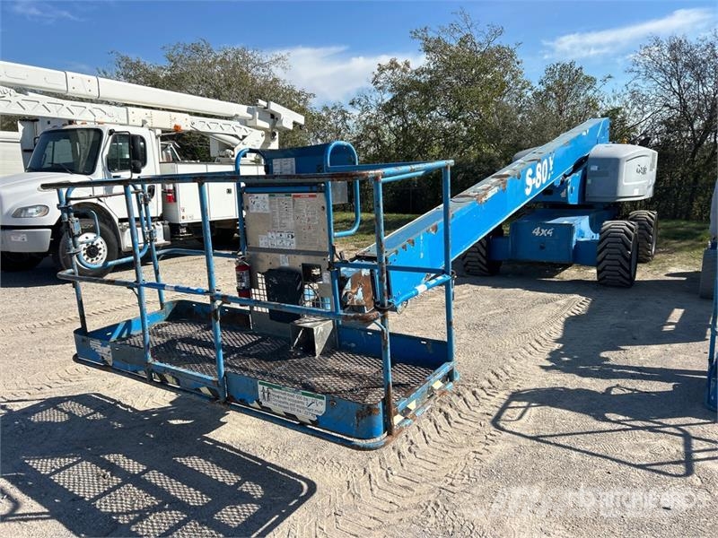Genie 4WD Diesel Telescopic Boom Lift رافعات سلة تلسكوبية