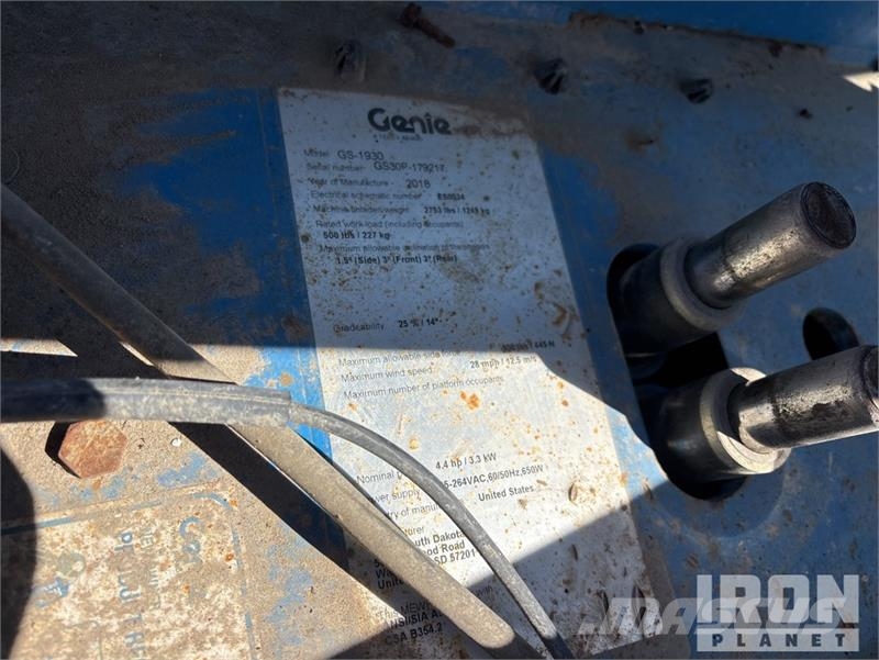 Genie GS-1930 Electric Scissor Lift Elevadores de tesoura