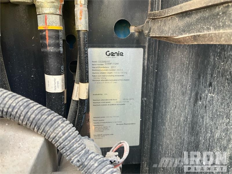 Genie GS-3369RT Elevadores de tesoura