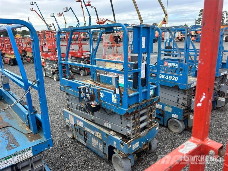 Genie GS1930 Electric Scissor Lift Plataformas tijera