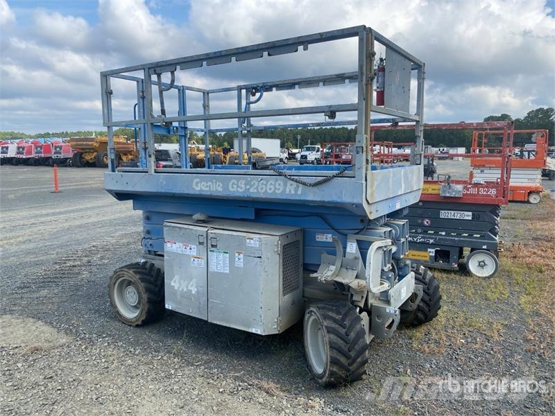 Genie GS2669RT 4x4 Diesel Scissor Lift Käärtõstukid