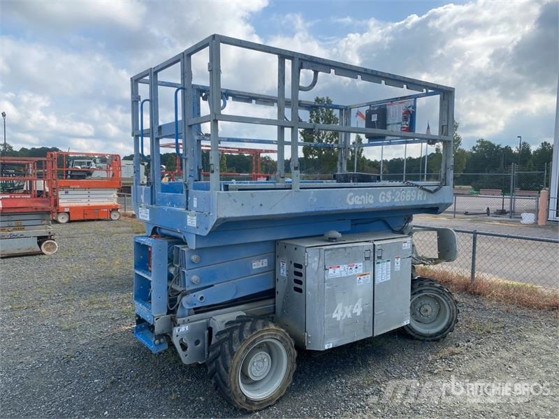 Genie GS2669RT 4x4 Diesel Scissor Lift Käärtõstukid