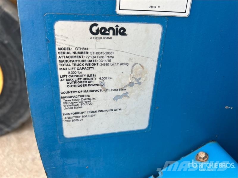 Genie GTH-844 Telescopic handlers
