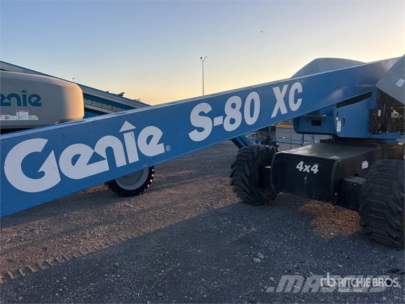 Genie S-80 XC 4WD Diesel Telescopic Boom Lift Nacelles télescopiques
