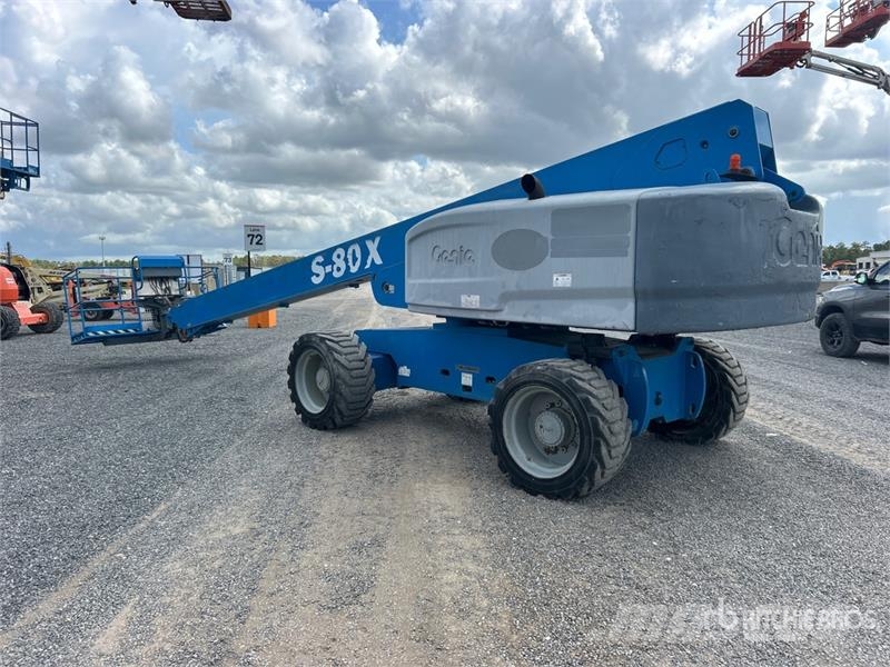 Genie S-80X 4WD Diesel Telescopic Boom Lift Piattaforme a braccio telescopico