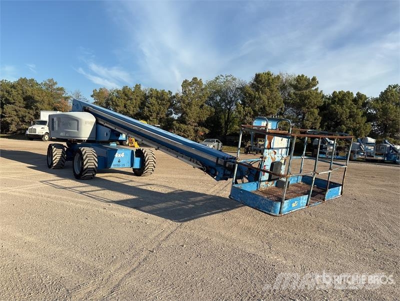 Genie S-80X 4WD Diesel Telescopic Boom Lift Teleskopiskie pacēlāji