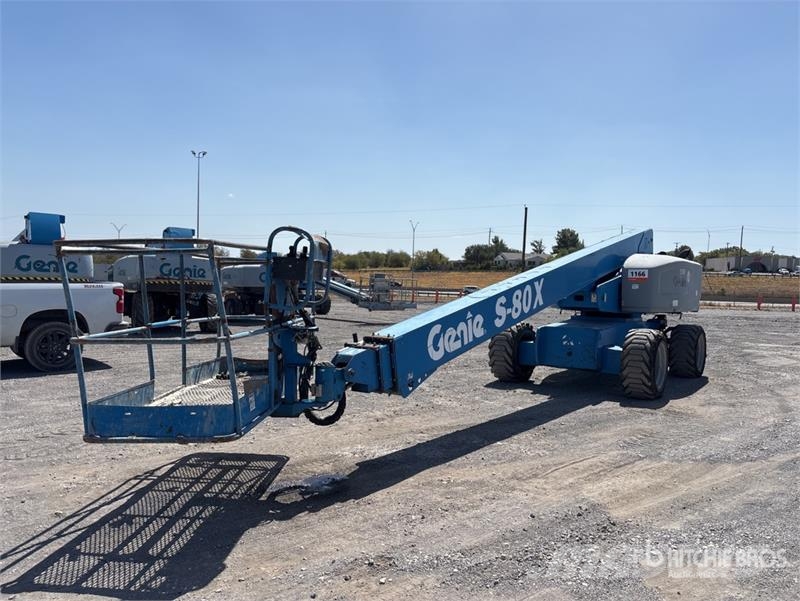Genie S-80X 4WD Diesel Telescopic Boom Lift Ανυψωτήρες με τηλεσκοπικό βραχίονα