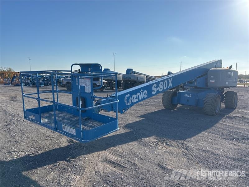 Genie S-80X 4WD Diesel Telescopic Boom Lift Teleskopbühnen