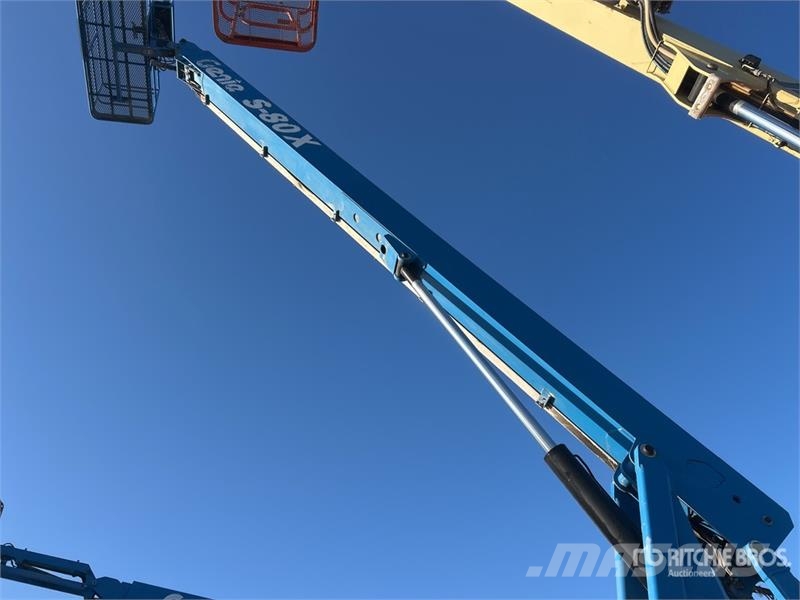 Genie S-80X 4WD Diesel Telescopic Boom Lift Teleskopbühnen