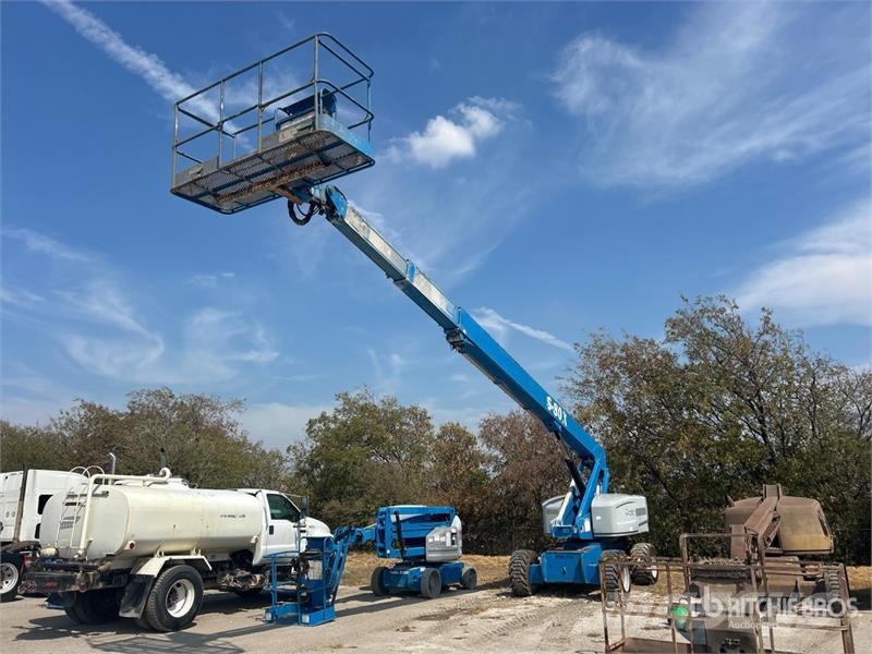 Genie S-80X 4WD Diesel Telescopic Boom Lift Teleskopiskie pacēlāji