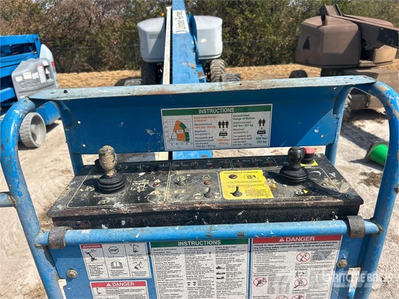Genie S-80X 4WD Diesel Telescopic Boom Lift Teleskopiskie pacēlāji