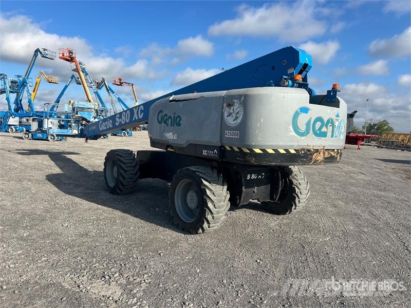 Genie S-80XC 4WD Diesel Telescopic Boom Lift Teleskopiskie pacēlāji