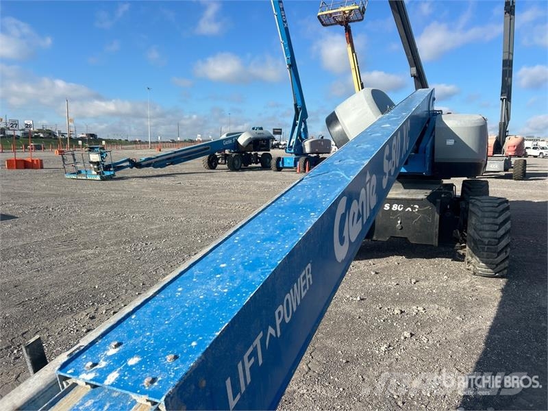 Genie S-80XC 4WD Diesel Telescopic Boom Lift Teleskopiskie pacēlāji