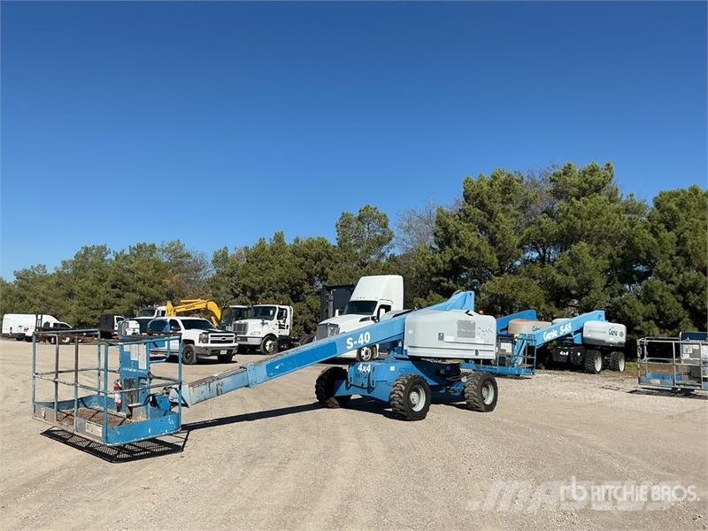 Genie S40 4WD Dual Fuel Telescopic Boom Lift Teleskoplifte