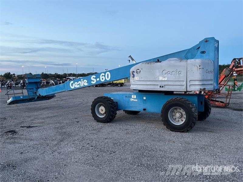 Genie S60 2WD Telescopic Boom Lift Teleskopiskie pacēlāji