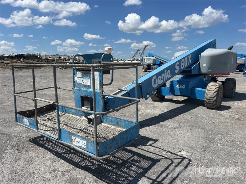 Genie S60X 4WD Diesel Telescopic Boom Lift Teleskoop poomtõstukid