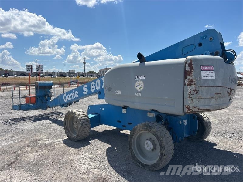 Genie S60X 4WD Diesel Telescopic Boom Lift Teleskoop poomtõstukid