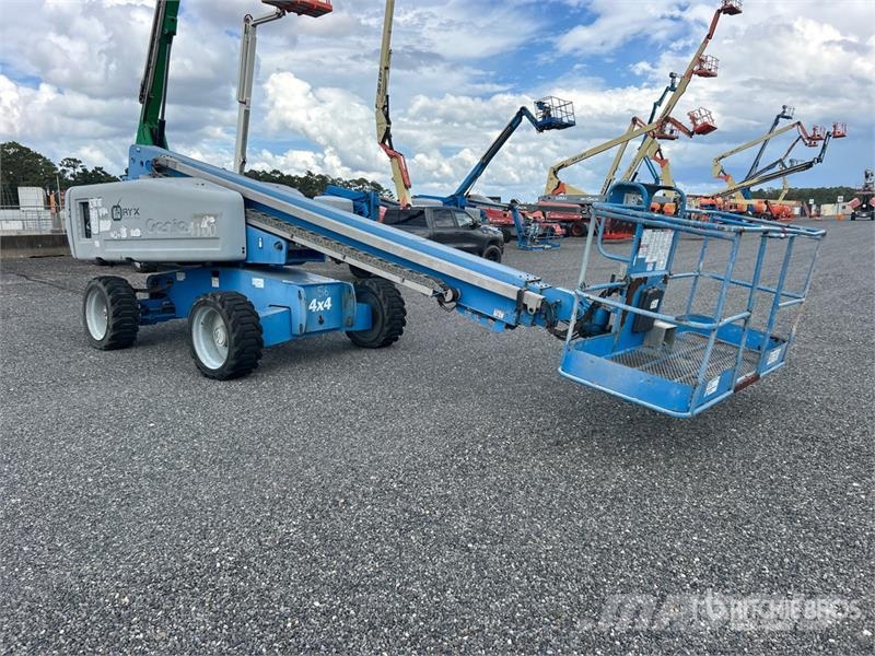 Genie S60X 4WD Diesel Telescopic Boom Lift Teleskopiskie pacēlāji