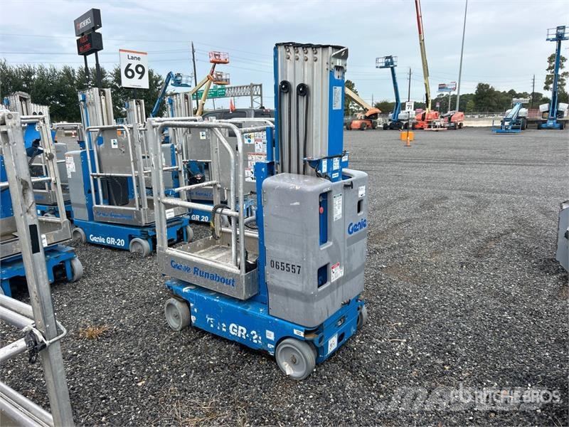 Genie Vertical Mast Lift Jarbolne penjajuće platforme