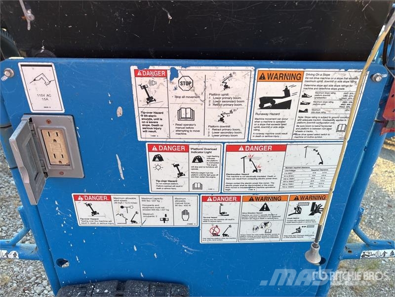 Genie Z-40/23N RJ 2WD Electric Articulating Boom Lift Knikarmhoogwerkers