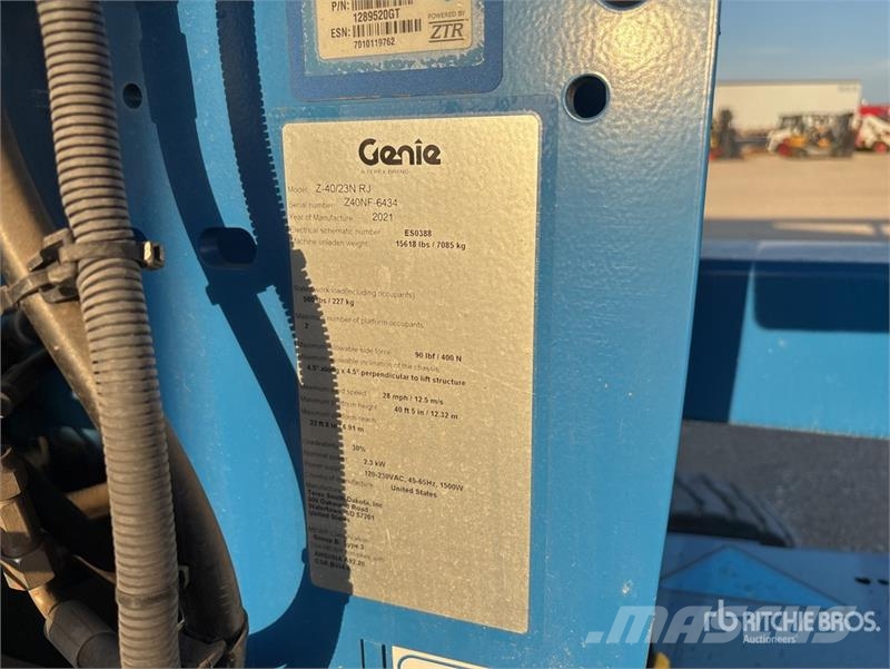 Genie Z-40/23N RJ 2WD Electric Articulating Boom Lift Knikarmhoogwerkers
