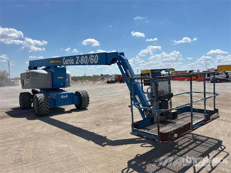 Genie Z-80/60 4WD Diesel Articulating Boom Lift Articulated boom lifts